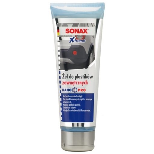 Sonax ŻEL DO PLASTIKÓW ZEWNĘTRZNYCH XTREME NANO PRO 250ML zakupy dla domu i biura SC-S210141