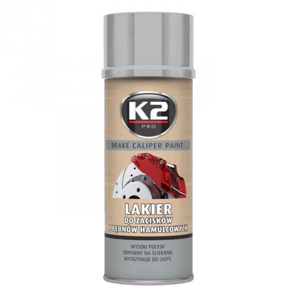 K2 BRAKE CALIPER PAINT 400 ML SREBRNY L346SR