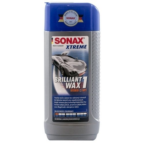 SONAX WOSK NABŁYSZCZAJĄCY XTREME BRILLANTWAX 1 NANOPRO 250 ML 201100 201100