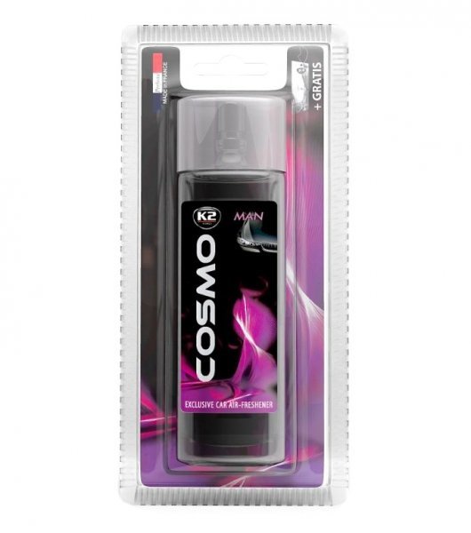 K2 COSMO MAN 50ML zapach samochodowy w atomizerze/ display - 50ml