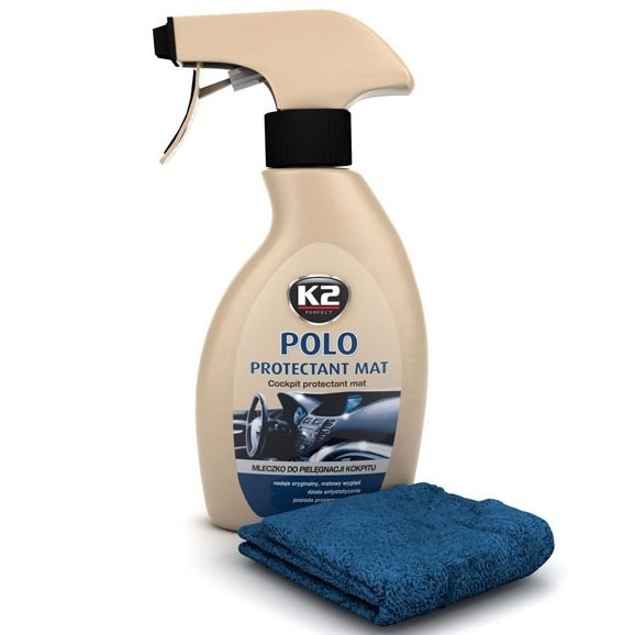 K2 Polo Protectant Mat 250ml: Mleczko do pielęgnacji kokpitu K412