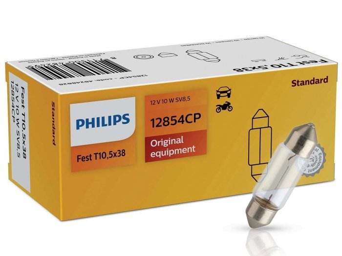 Żarówka Philips 12V 10W C10W 37mm, 1 szt.