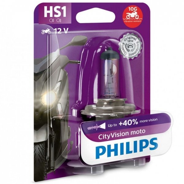Philips Typ 10 Packs żarówka HS1 City Vision Moto 12636CTVBW