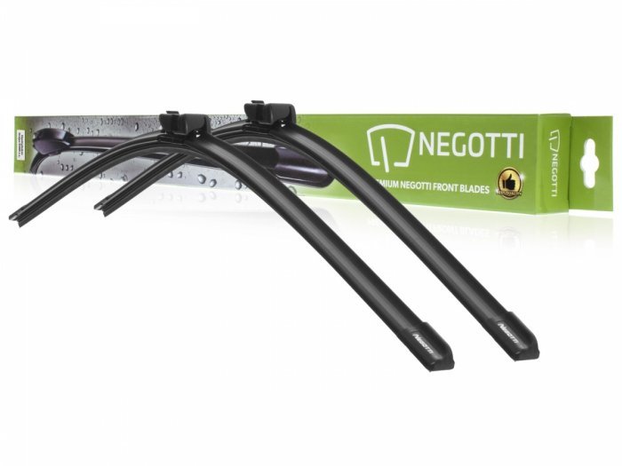 Płaskie wycieraczki samochodowe Negotti SET-C 21/21