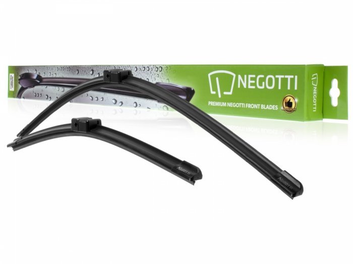 Płaskie wycieraczki samochodowe Negotti SET-A 26/20