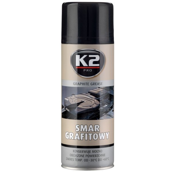 K2 Smar grafitowy 400 ml