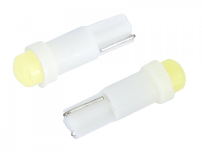 Żarówka samochodowa LED W1.2W T5 12V COB Canbus biała Y4-4285