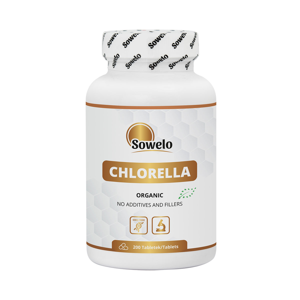 SOWELO/ CHLORELLA ORGANIC 500mg 200 TABLETEK