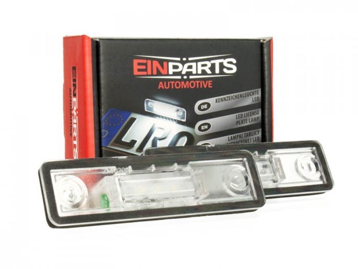 EinParts Automotive Podświetlenie tablicy rejestracyjnej LED EinParts: Opel Zafira A 1999-2005 EP33