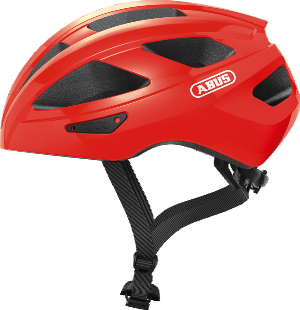 ABUS, Kask rowerowy, Macator Shrimp, czerwony, rozmiar L