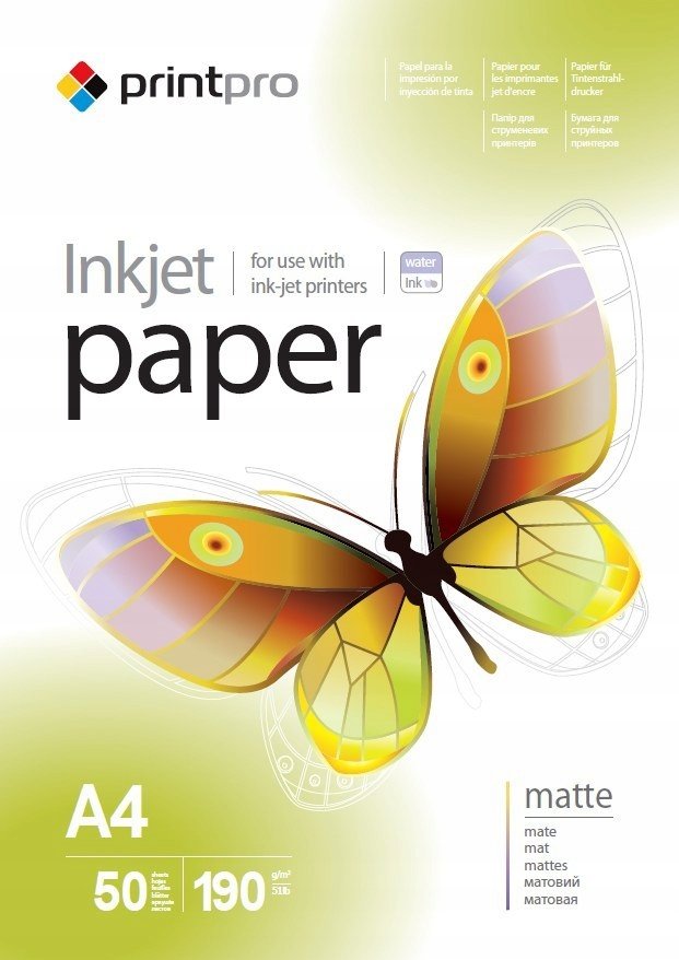 Papier Fotograficzny Matowy A4 190g 50 szt