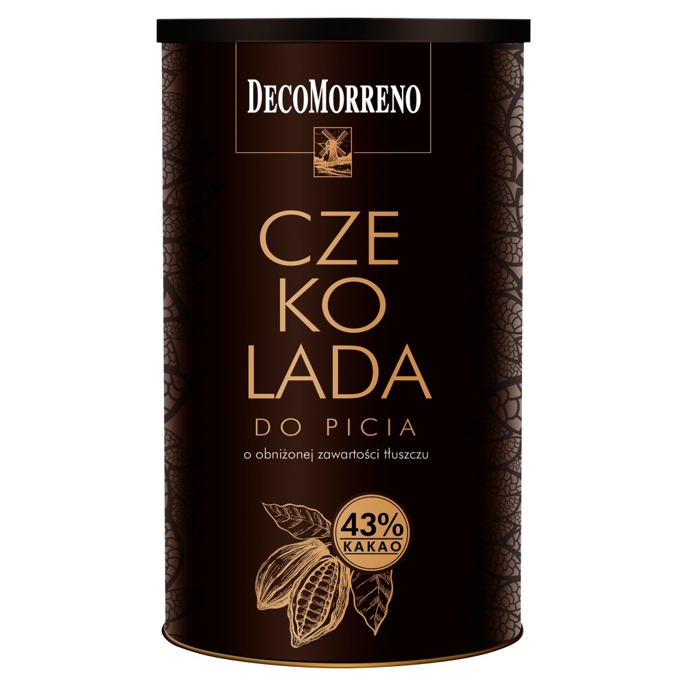 DecoMorreno Czekolada do picia o obniżonej zawartości tłuszczu 200 g