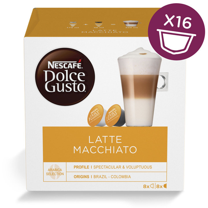 Nescafe DOLCE GUSTO DOLCE GUSTO Latte Macchiato 16 kapsułek