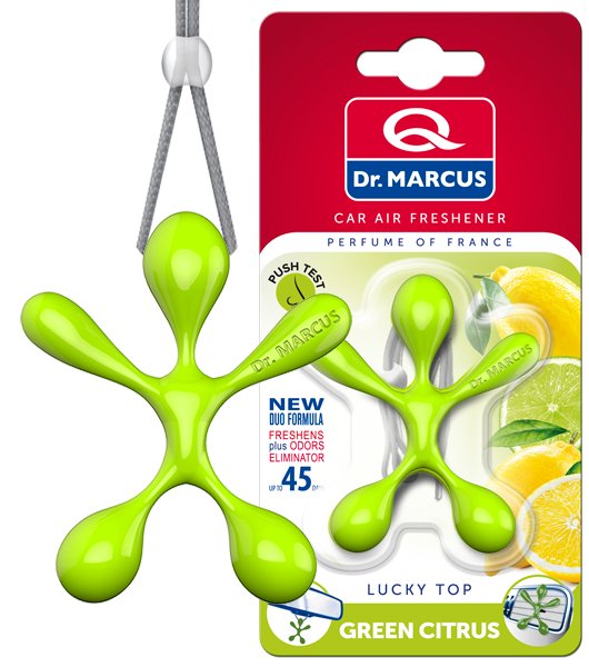 Dr.Marcus Zapach samochodowy Lucky Top Green Citrus DM661