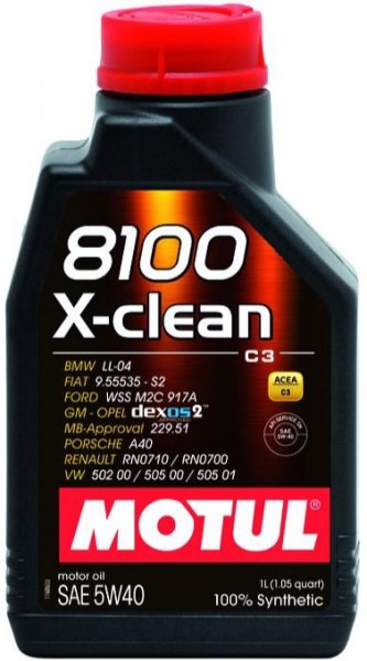 Motul 8100 X-clean C3 5W40 1L