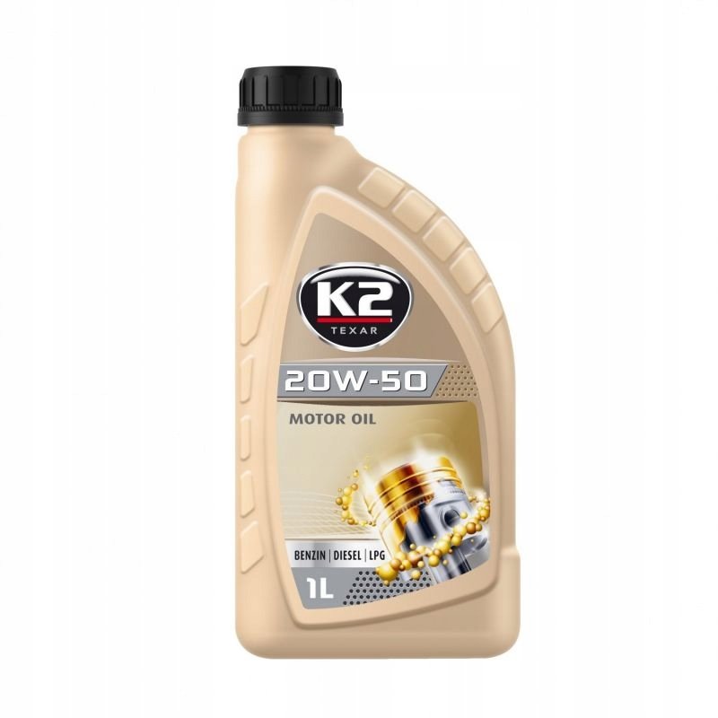 K2 TEXAR 20W50 BENZYNA DIESEL LPG 1 L O05B0005