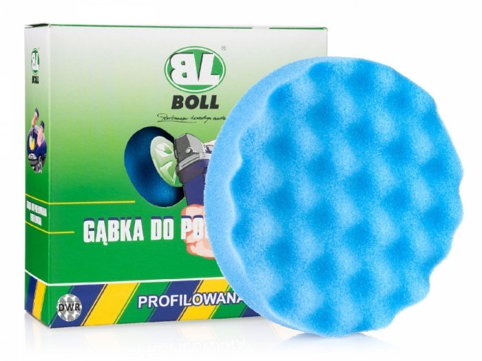 BOLL Gąbka profilowana do polerowania na gwint M14 super twarda niebieska) 150mm WB24-8789