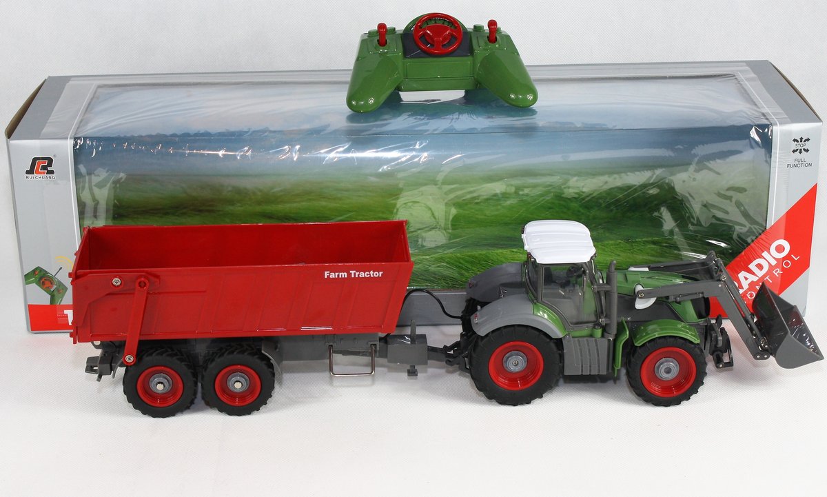 Ramiz, pojazd rolniczy zdalnie sterowany Traktor z Przyczepą