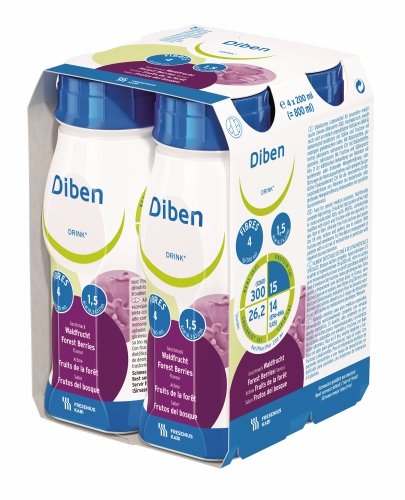 Diben DRINK o smaku owoców leśnych 4 x 200 ml Wysyłka kurierem tylko 10,99 zł