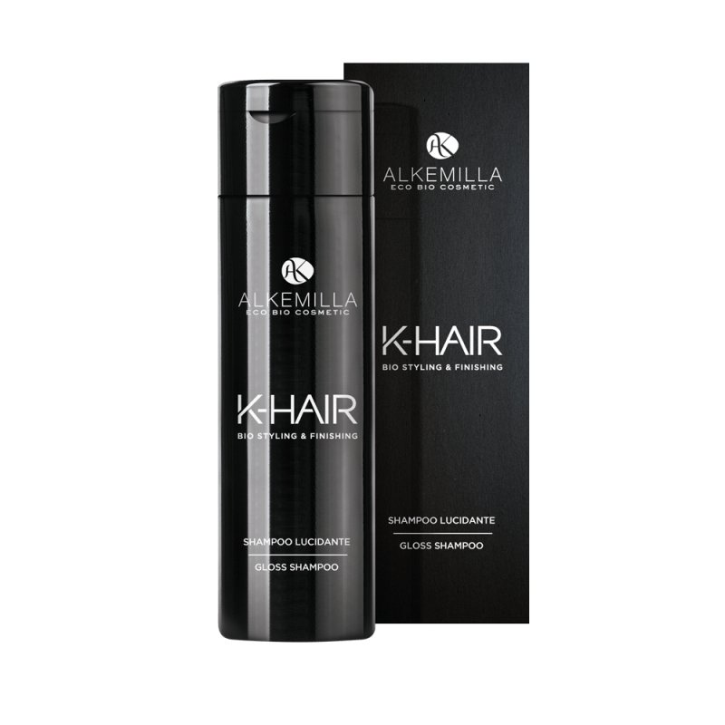 Alkemilla, K-Hair, szampon zwiększający blask włosów, 250 ml