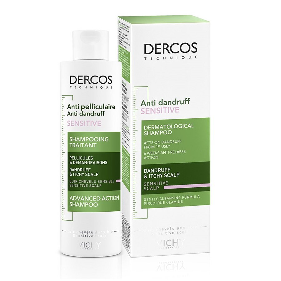 VICHY dercos szampon zwalczający łupież do skóry wrażliwej 200 ml