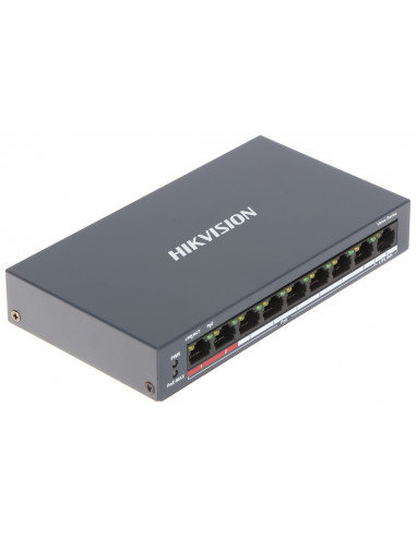 Switch PoE DS-3E0109P-E/M(B) 9-PORTOWY Hikvision