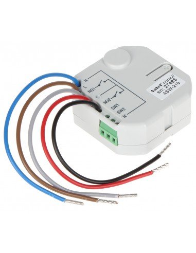 Bezprzewodowy Dwukanałowy Sterownik 230V Ac Asw-210 Abax/Abax2 Satel