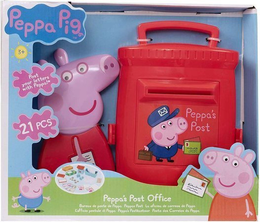 PEPPA PIG skrzynka pocztowa czerwona 1684688 68813