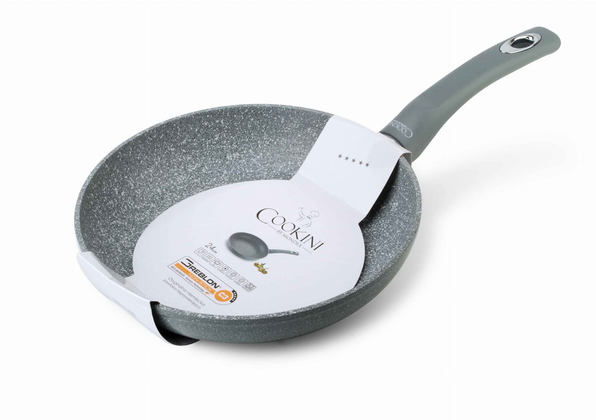 Cookini Patelnia Nieprzywierająca Cookini Frying Szara 24 Cm