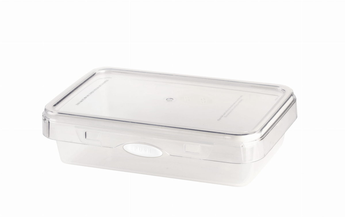 Vialli Design Vialli Design Foodie Push &amp Push 0,8 L Biały Lunch Box Plastikowy