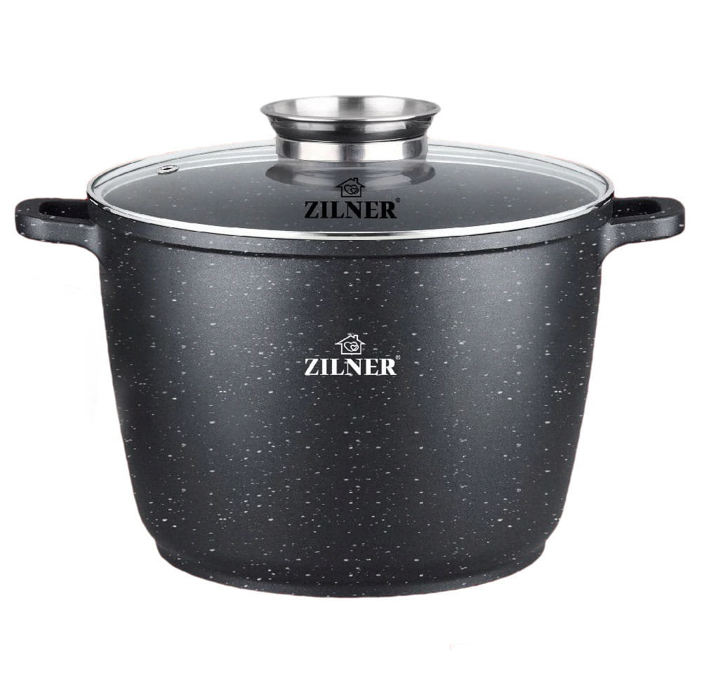 ZILNER ZILNER GARNEK MARMUROWY 6.2L 24cm WYSOKI ZILNER ZL-7009 ZL-7009