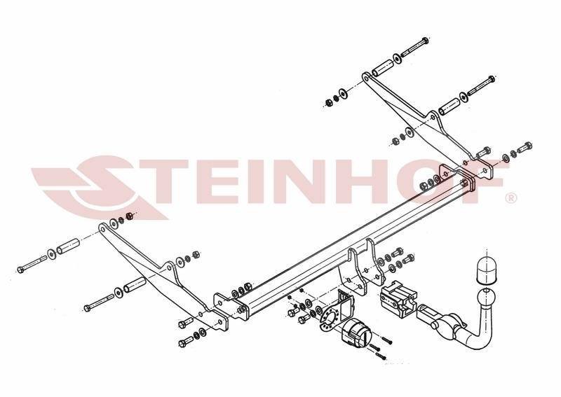 Hak holowniczy Steinhof R-025