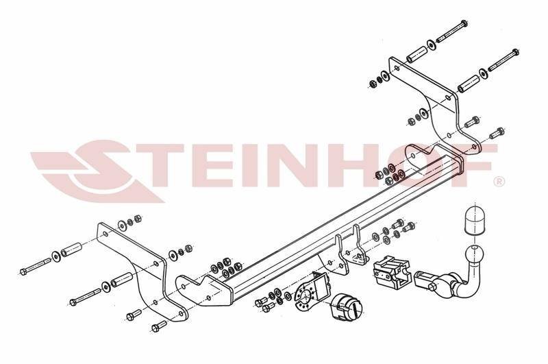 Hak holowniczy Steinhof R-028