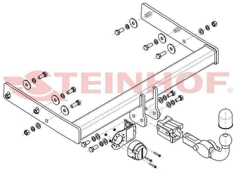Hak holowniczy Steinhof V-131