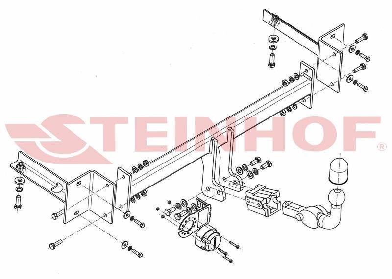 Hak holowniczy Steinhof V-161