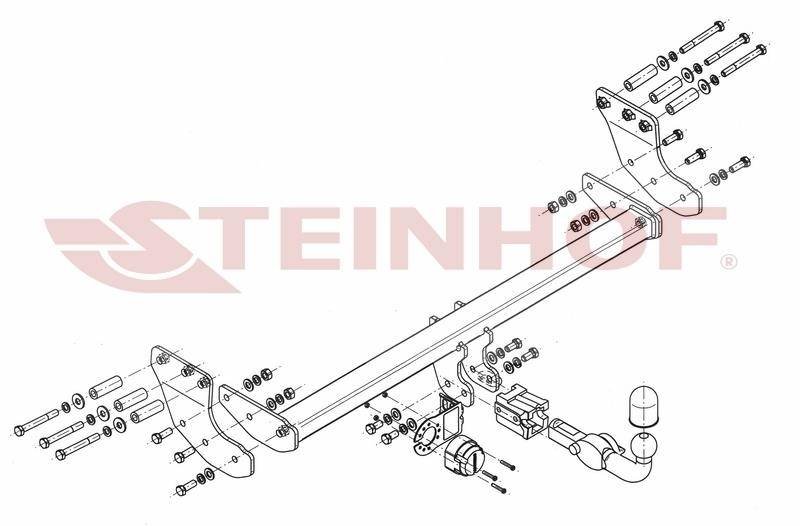 Hak holowniczy Steinhof V-302