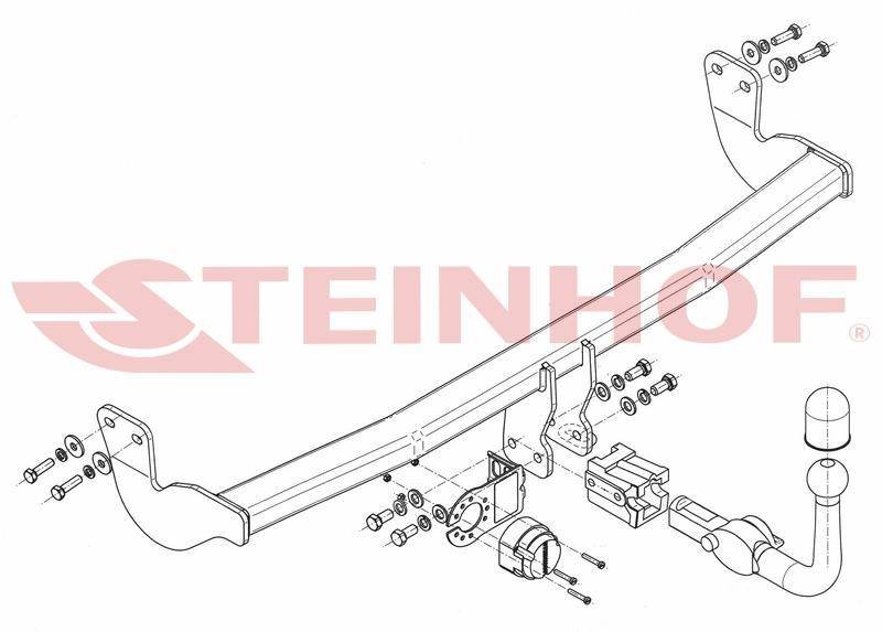 Hak holowniczy Steinhof C-054