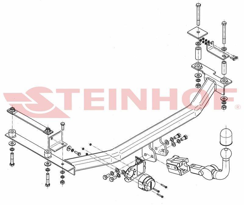 Hak holowniczy Steinhof H-070