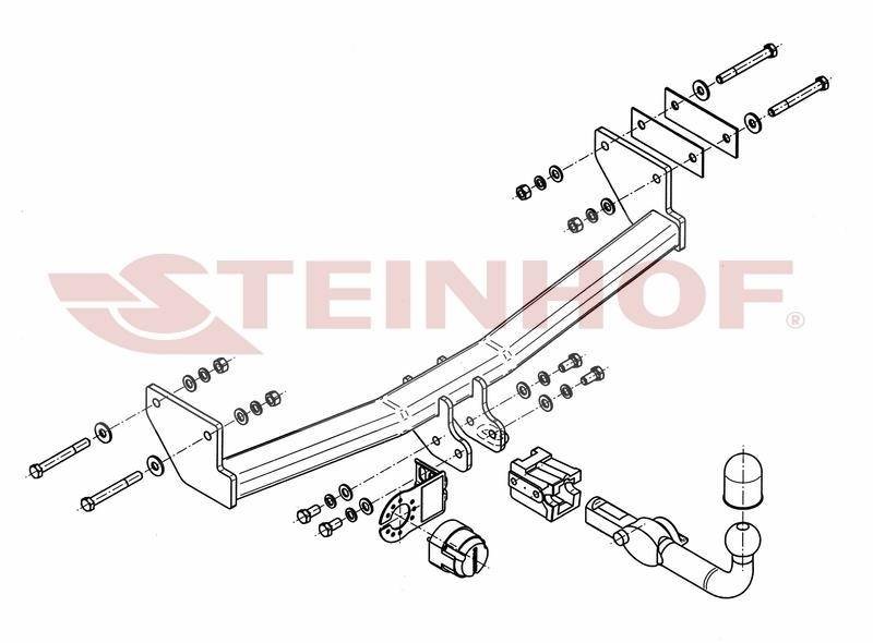 Hak holowniczy Steinhof J-059