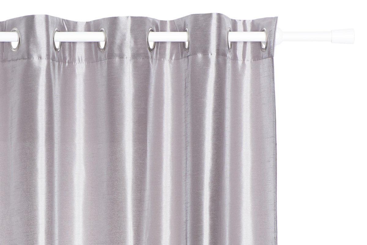 Zasłona TRIFI jasny szary, 140x260 , 100% poliester