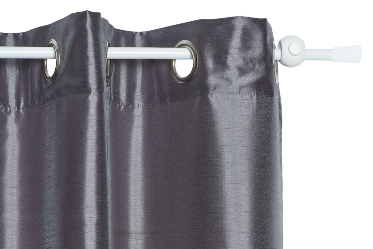 Zasłona TRIFI szary, 140x260 , 100% poliester
