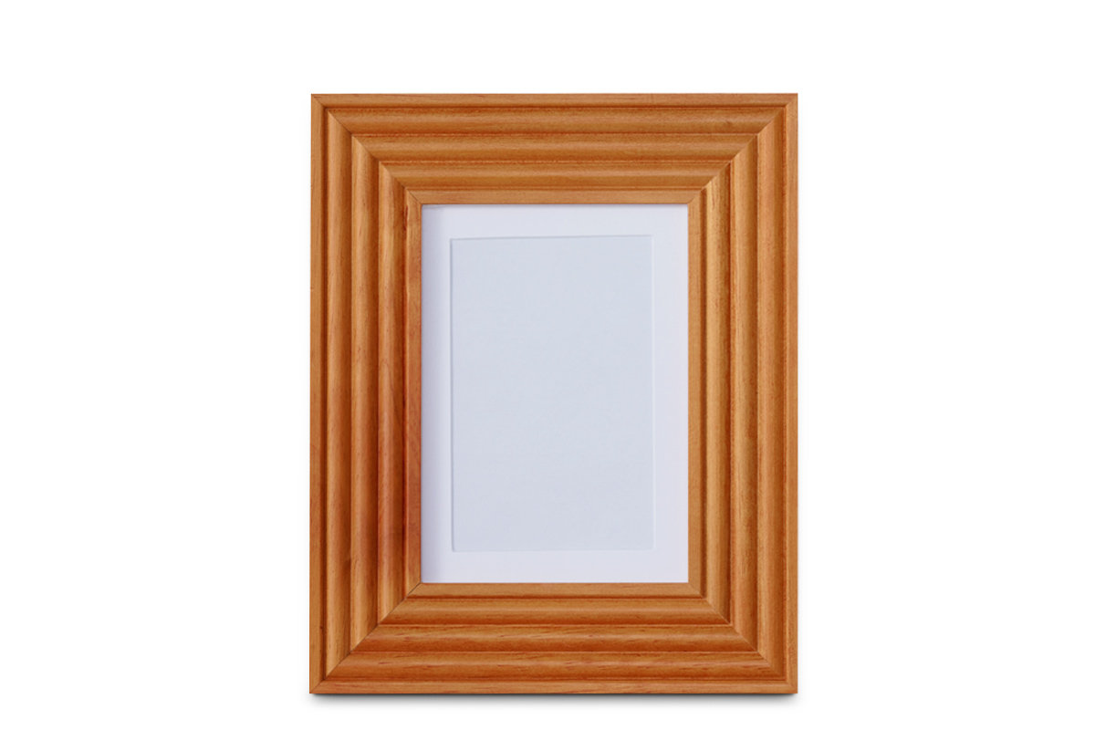 Ramka LOMATIA pomarańczowy, 13x18, drewno