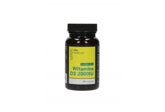 Herbamedicus Witamina D3 2000IU (60 kapsułek) Vitamedicus