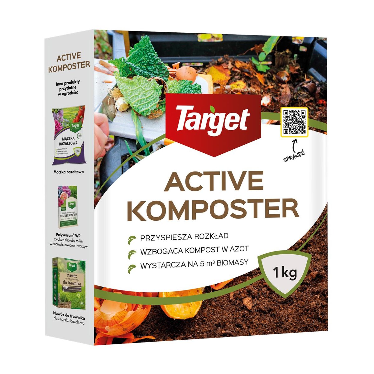 Target KOMPOSTER ACTIV przyspiesza kompostowanie) 1kg
