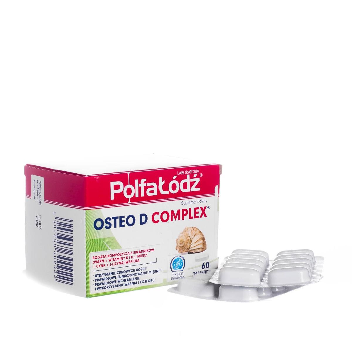 Polfa Calcium Osteo D3+ 60 szt.