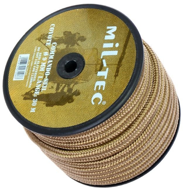 Mil-Tec Linka Commando 30 m x 9 mm - coyote (15942005-009) 15942005-009