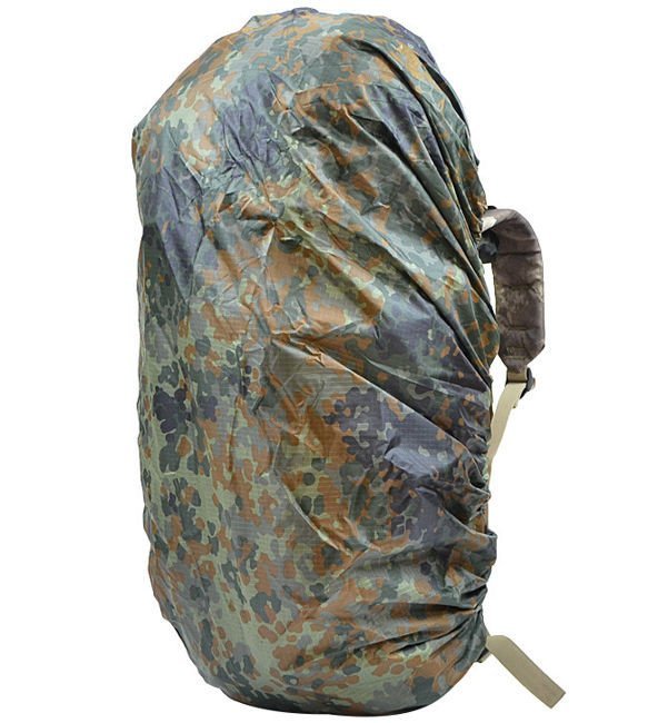 Mil-Tec Pokrowiec na Plecak Rip-Stop 80L Flecktarn - Flecktarn