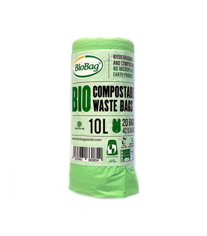 BIOBAG (worki na odpady) WORKI NA ODPADY BIO I ZMIESZANE 10 L 20 szt - BIOBAG BP-7035961860854