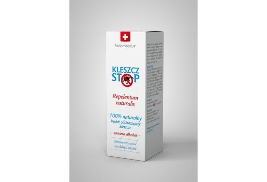 HERBAMEDICUS Kleszcz Stop Repelentum 100% naturalny środek odstraszający kleszcze 100 ml