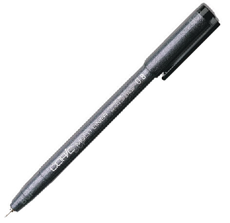 Cienkopis Multiliner, czarny, 0,8 mm